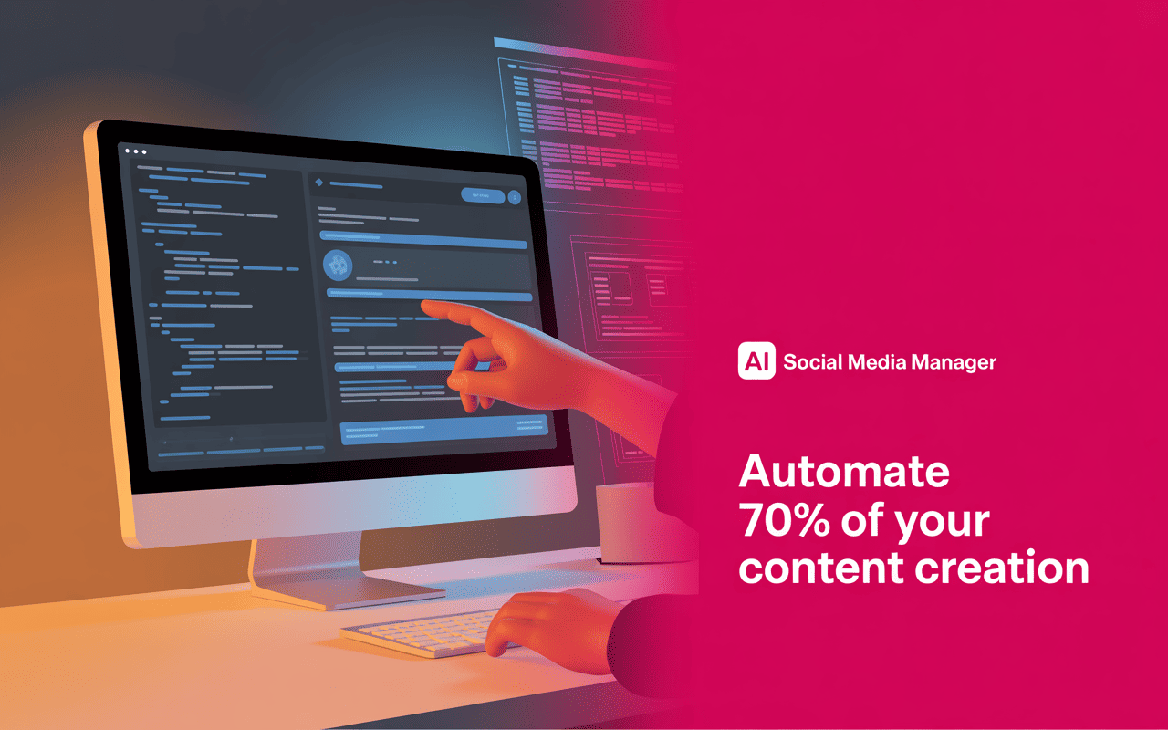 AI Social Media Management Automate 70% of Your Content Creation