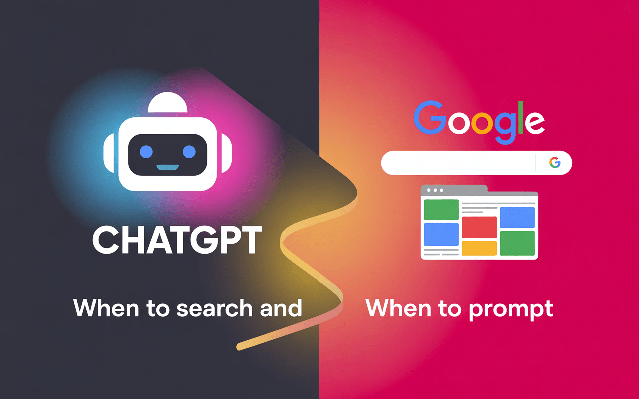 ChatGPT vs Google When to Search and When to Prompt
